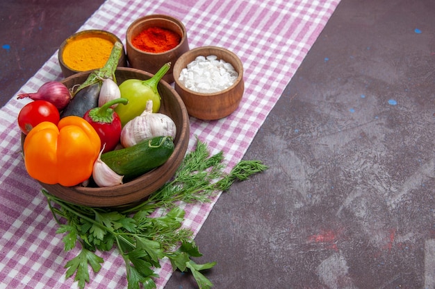 Składniki na blacie